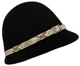 Christys Crown Dome Jockey Riding Hat Wool Felt Equestrian Snakeskin Band Polo Cadet Limited Christy's
