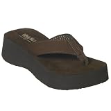 Mossimo Gilda Wedge Sandals - Brown