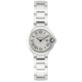 Cartier Ladies Ballon Bleu Stainless Steel Watch #W69010Z4