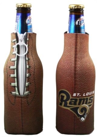 ST LOUIS RAMS NFL BOTTLE COOLIE KOOZIE COOLER COOZIE
