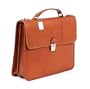 ClaireChase Tuscan Italian Leather Briefcase
