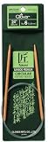 Clover Takumi Bamboo Circular 24-Inch Knitting Needles, Size 5