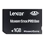 Lexar 1 GB Memory Stick Duo Pro ( MSDP1GB331 ) (Retail Package)