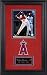 Vladamir Guerrero Los Angeles Angels of Anaheim Deluxe Framed Unsigned 8x10 Photograph with Plate