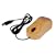 Swedx Beech Wood USB Mouse