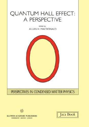 Quantum Hall Effect (Perspectives in Condensed Matter Physics) under Electric Conductivity in The Books Store