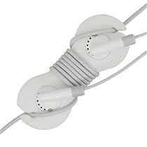 Deluxe Headset Smart Wrap w/ Ear Bud Slot, White
