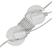 Deluxe Headset Smart Wrap w/ Ear Bud Slot, White