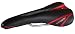 Selle Bassano Bicycle seat, Saddle, Skipper, Road, mountain, Biria, Black / Red . 300 Grams , Made in Italy