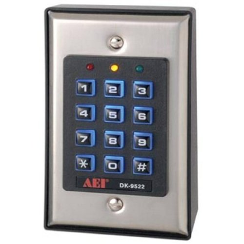Access Control Digital Door Keypad, Two Relay output, Back Lit