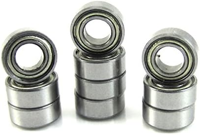 10pcs MR74zz Sealed Bearing 4 x 7 x 2.5 mm for TAMIYA TRAXXAS ALIGN RC Hobby DIY (dshwjz)