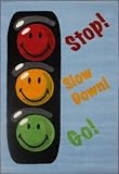Fun Rugs SW-16 1929 Smiley World Traffic Signal