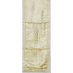 Runner Table in Brocades Silk from Banaras, India 13 x 45" (btr041)