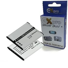 Ex-Pro Pentax D-Li92, DLi92, DL-i92 High Power Plus+ 2 Year Warranty Replacement Lithium Li-on Digital Camera Battery for Pentax Optio i10, i 10, RZ10, RZ-10, WG-1, WG1, X-70 X70