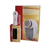 Sunbeam? Deluxe Cord/Cordless Fabric Shaver with Adopter with Sunbeam? Self Clean Lint Brush, Two Side Lint Brush with Built in Dispenser
