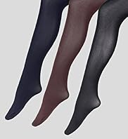 3 Pairs of Bodysensor 60 Denier 3D Waistband Tights