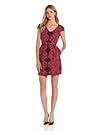Taylor Dresses Womens Mirror Print Dress