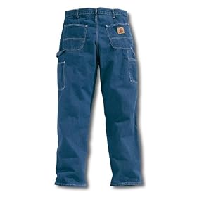 Carhartt Men's Union Made Work Jeans 42 X 30 Darkstone UB65