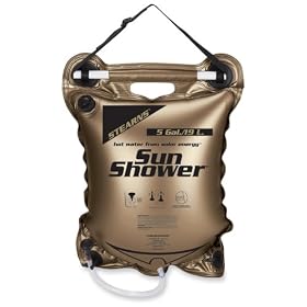 Stearns SunShower 5.0 with 4-5 showers (Capacity- 5 gallons)