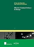 Effective criminal defence in Europe