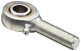 RBC Heim Bearings HM10G 0.6250″ Bore, .6250-18 Threads Male Rod End Bearing, 4 Piece Metal-To-Metal With Grease Fitting