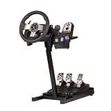 The Ultimate Steering Wheel Stand in Black - suitable for Logitech, Xbox and Thrustmaster "10% off until the end of the Nissan GT Academy 2012 (June 24th)"
