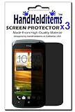 HHI 4-Way Privacy Screen Protector for HTC One S - (3 Pack) (Package include a HandHelditems Sketch Stylus Pen)