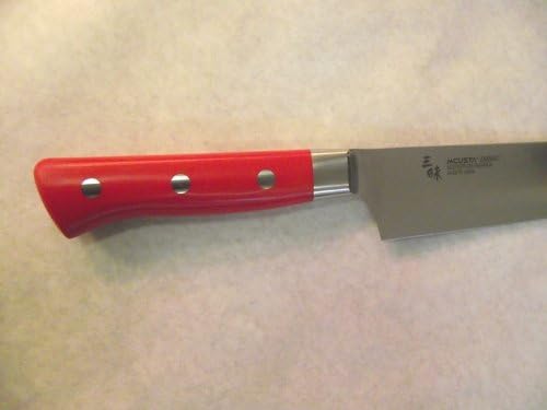Zanmai Exceed 27 cm. Sujibiki w/Red POM Resin Handle