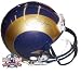Issac Bruce Autographed/Hand Signed Rams Full Size Pro Helmet
