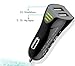 Car Charger,WOFALA® Dual-Port Rapid USB Car Charger Cigarette Charger for iPhone, iPad, Samsung, Nexus, HTC, Sony and Much More-Black