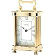 Seth Thomas Suzanne Gold Tone Metal Case with White Dial Rectangular Carriage Clock