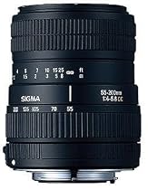 Sigma 55-200mm f/4-5.6 DC Telephoto Zoom Lens for Nikon Digital SLR Cameras