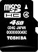 東芝 microSDHC 4GB SD-F04GR4W クラス４の画像