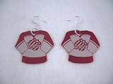 Rochester Americans Hockey Jersey Earrings
