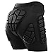 TOMSHOO Hip Protection Pads Shorts, Upgrade Hip Protection Pads ,3D EVA Hip Bone Protection Pad Impact Resistance Lightweight Protective Gear for Ski Skate Snowboard Skating