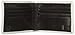 J.Fold Men's Stitched Panel Slimfold Wallet, Black/Black