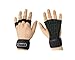 Weight Lifting Glove Fitness Glove Gym Training Gloves with Open Back (Large)