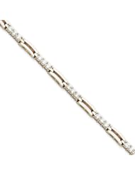 14k White Gold AA Diamond tennis bracelet