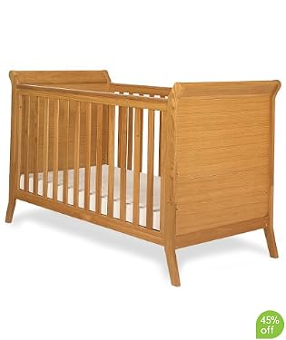 Mothercare Hampstead Cot Bed - Oak