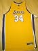 Shaquille O'Neal Autographed/Hand Signed Los Angeles Lakers Basketball Jersey