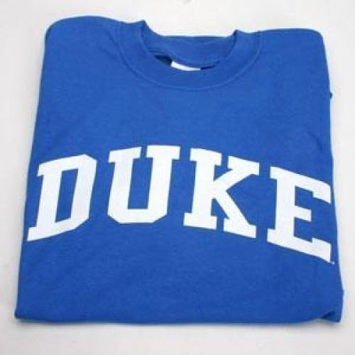 Duke Blue Devils T-shirt - Arch Print - Royal - Unisex - 2XL