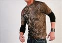 Affliction Clothing - Mens Extasy 2Fer in Tobacco Brown A895