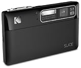 Kodak EasyShare SLICE Digitalkamera (14 Megapixel, 5-fach opt. Zoom, 8,9 cm Display, Bildstabilisator) schwarz