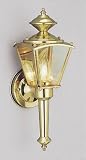 Designers Fountain 1163-PB Lantern Polished Brass 4-3/4 w., 14-1/2 h., 5-1/2 ext.