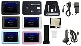 3n1 Combo - Premium Silicone Skin Case Accessoy KIT - Home Travel Wall Charger and 12v Car Charger - for iRiver Lplayer 4GB 8GB Video MP3 Player (iRiver Lplayer MP3 NOT included)
