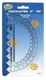 PROTRACTOR ECONO 6 180 DEGREE