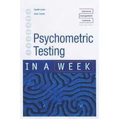 Psychometric Testing in a Week
