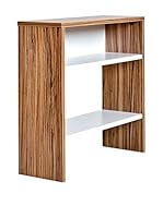 Kenyap Estantería Decoflex Marrón Medio / Blanco 60 x 61 x 22