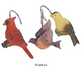 Garden Flight Shower Curtain Hooks