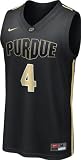 Purdue Boilermakers Nike Black Youth #4 Replica 2011-2012 Basketball Jersey